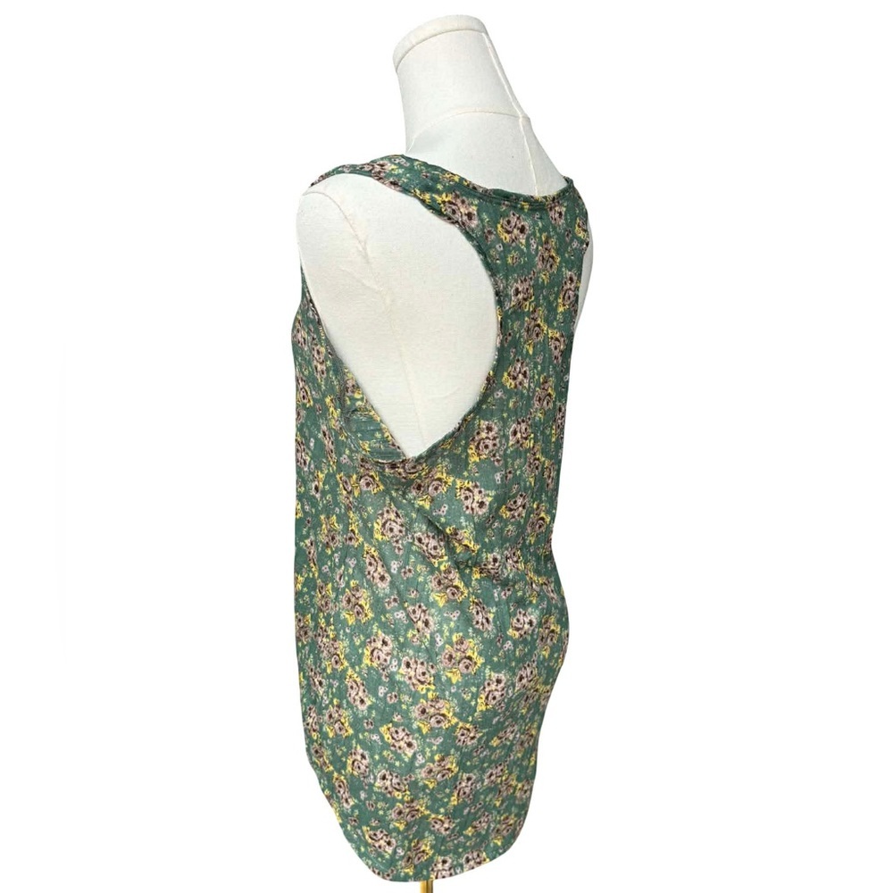 Free People Multi Print Racer Back Tank Top - Picture 3 of 4